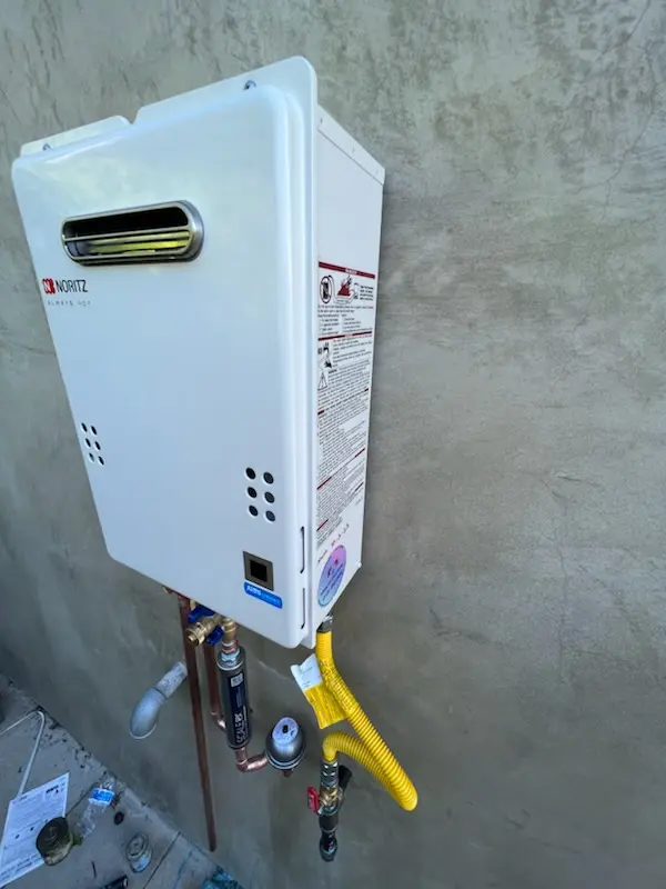 Tankless water heater installation for Scuttlehole homes
